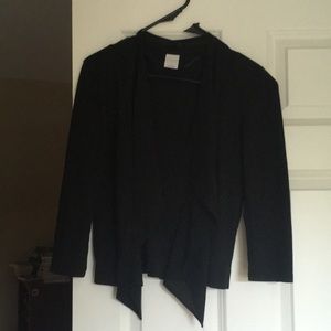 black jacket/blazer